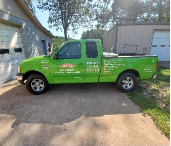 SERVPRO Ford F-150 before wash, wax and detailing